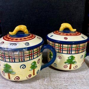 Soup Bowls or Coffee Cups With Lids